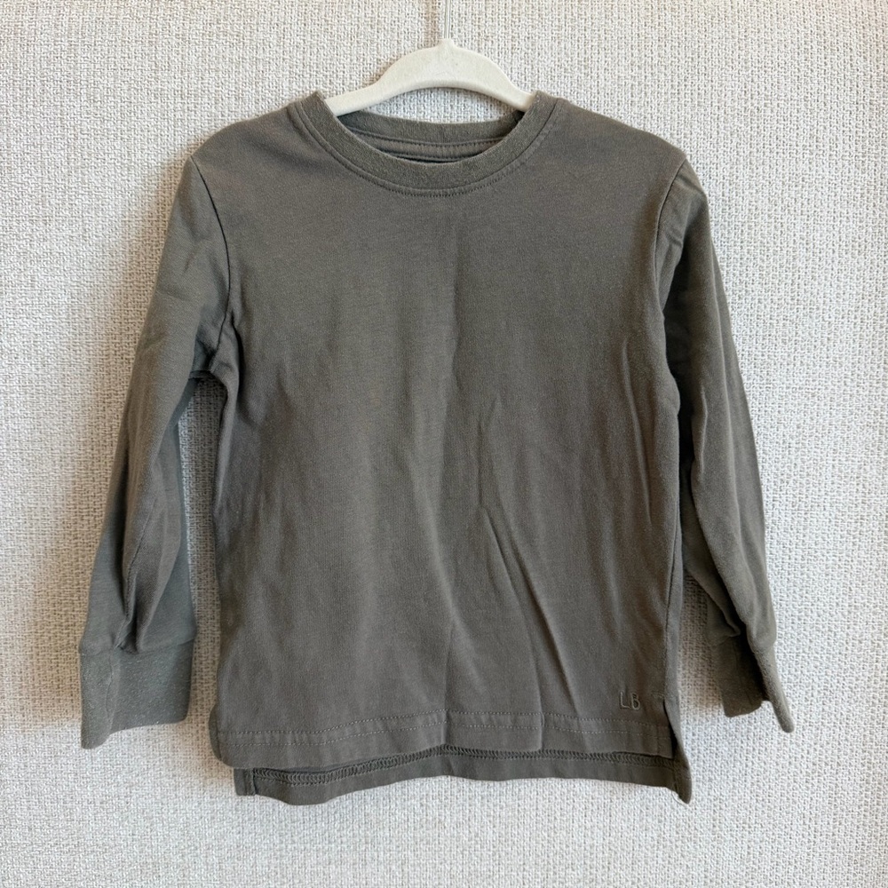 Little Bipsy Olive Long Sleeve Tee